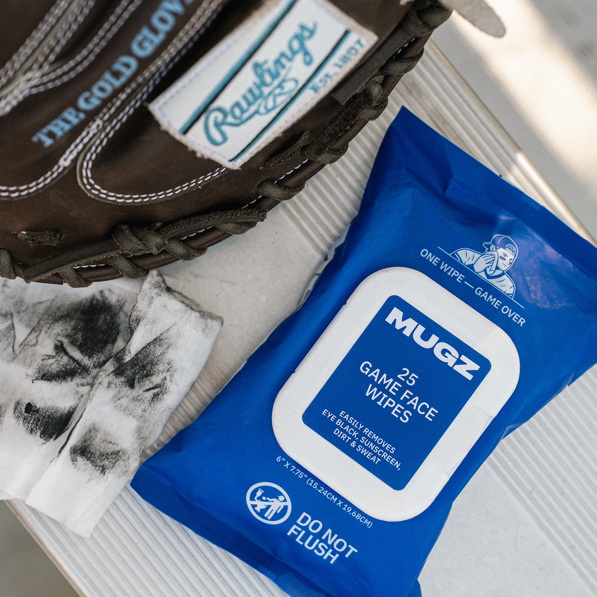 MUGZ Game Face Wipes